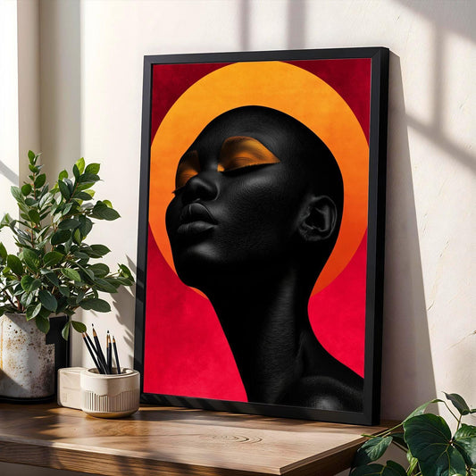 Black Ascension V Wall Art Print 9 Soluna Soul