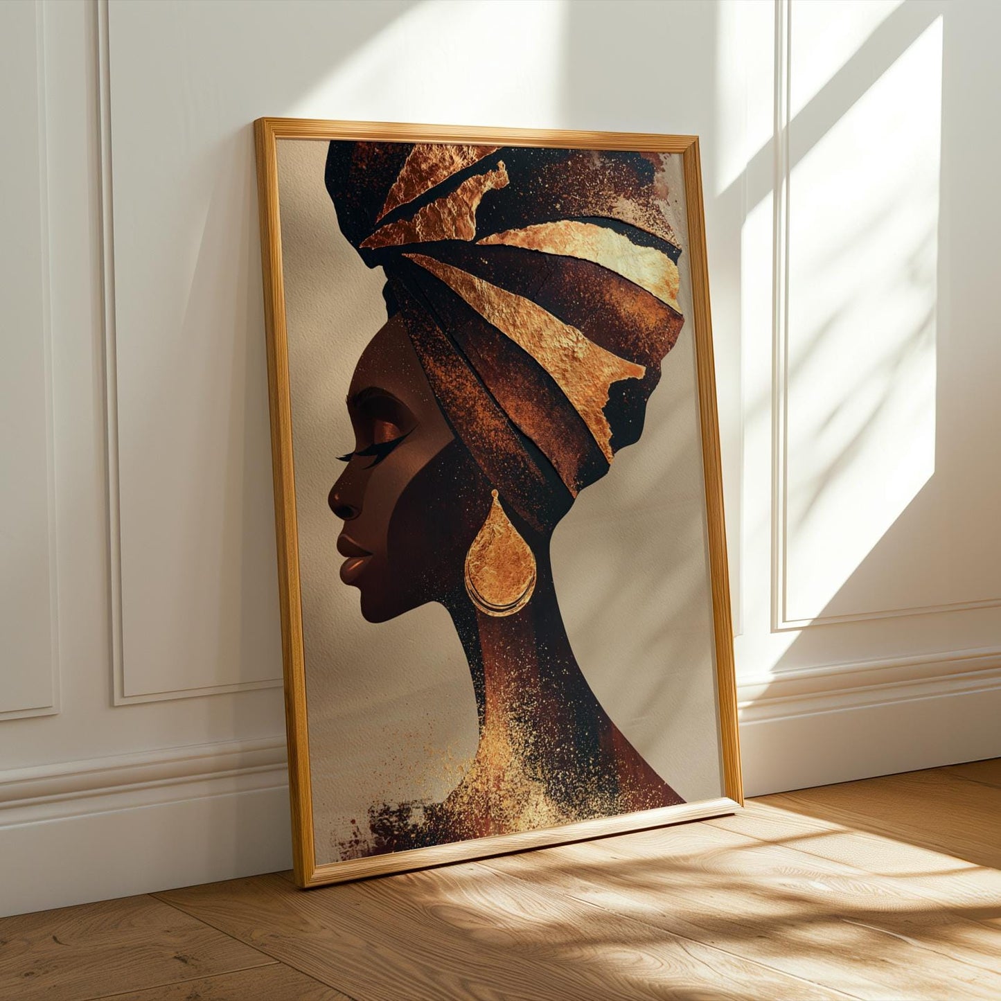 Abstract Woman Wall Art Print 219 Soluna Soul