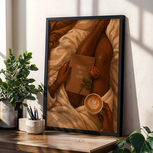 Trust In God Wall Art Print 257 Soluna Soul
