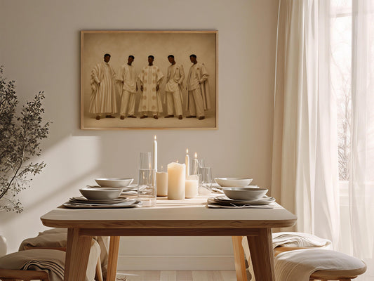 Brotherhood Wall Art Print 4 Soluna Soul