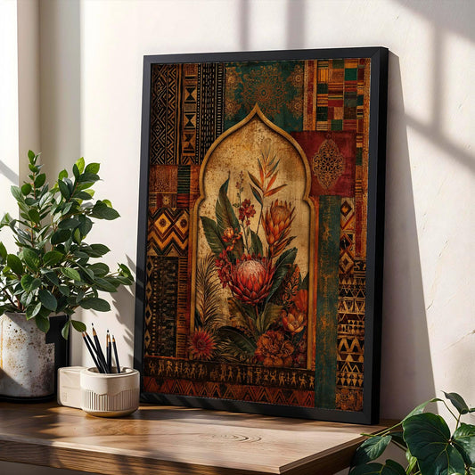 Afrocentric Wall Art Print 265 Soluna Soul