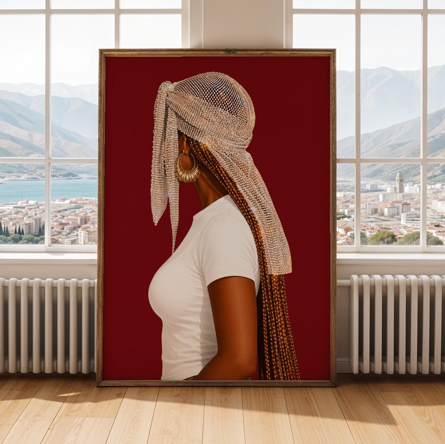 Black Girl Wall Art Print 274 Soluna Soul