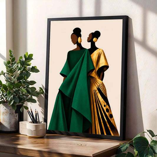 Sisters in Emerald Gold Soluna Soul