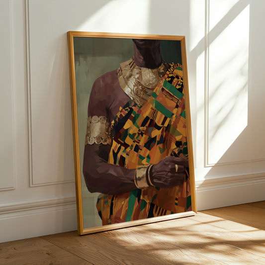 Kente In Power Wall Art Print Soluna Soul