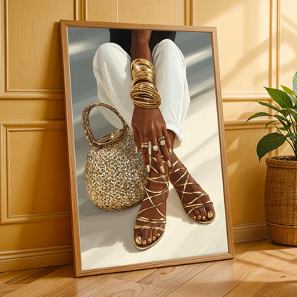 Elegance and Grace Wall Art Print