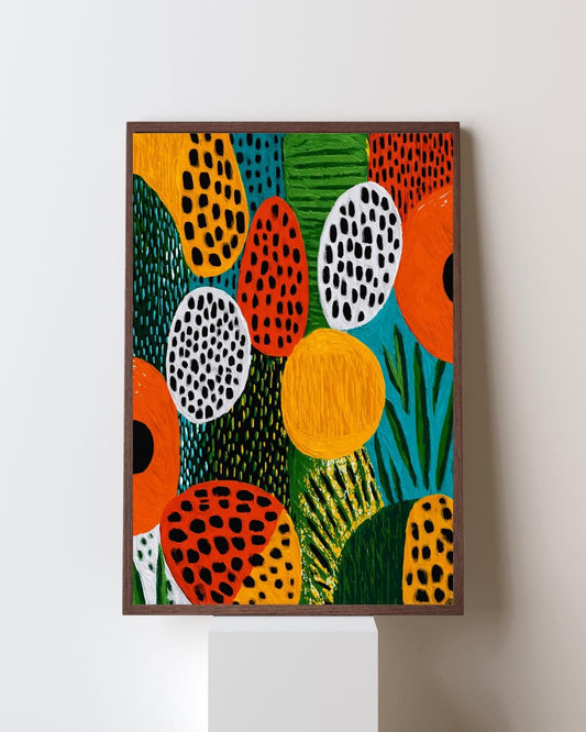 African Beauty Wall Art Print