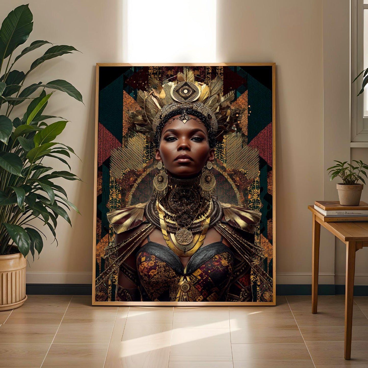 Regal Figure Art Wall Art Print