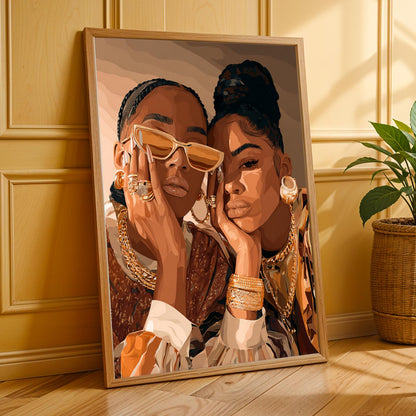 Elegance and Grace Wall Art Print