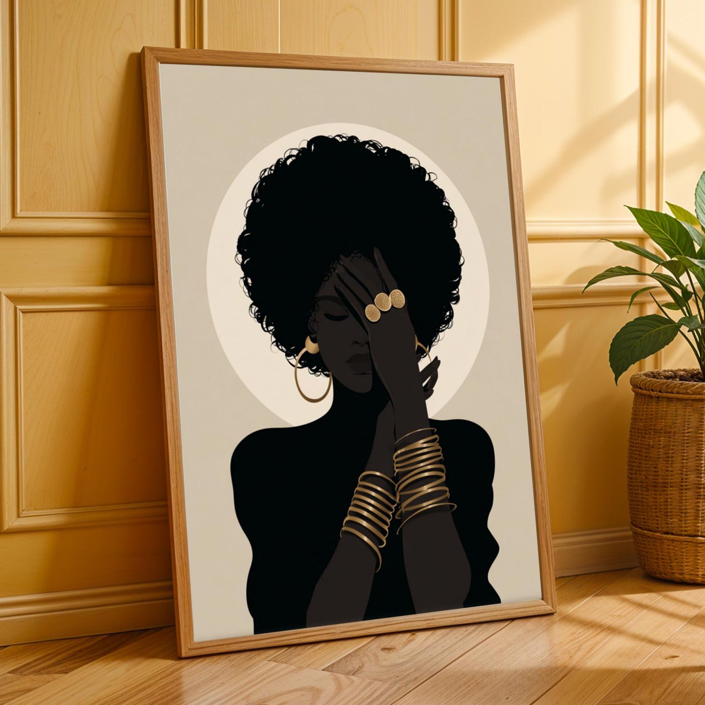 Grace Defined - Elegant Woman Wall Art Print