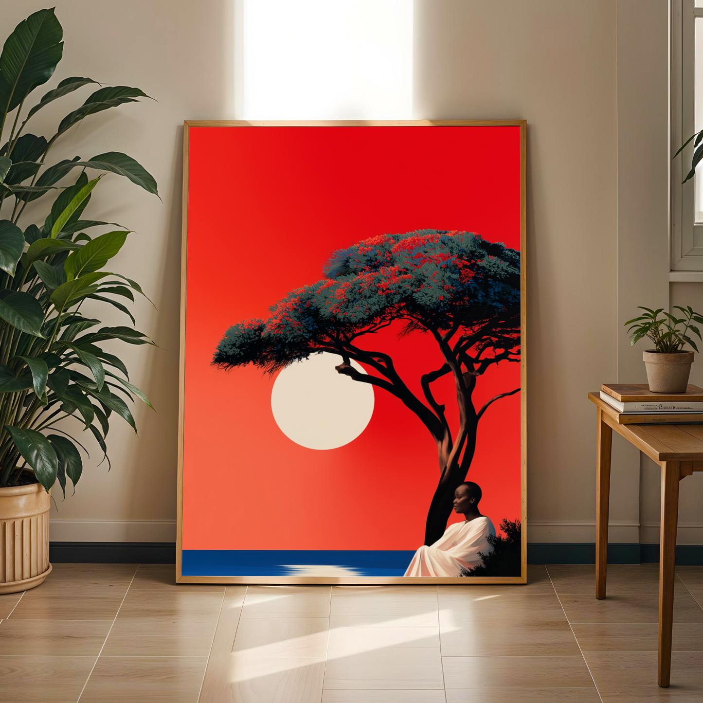 Bold Statement - Modern Afrocentric Wall Art Print Soluna Soul