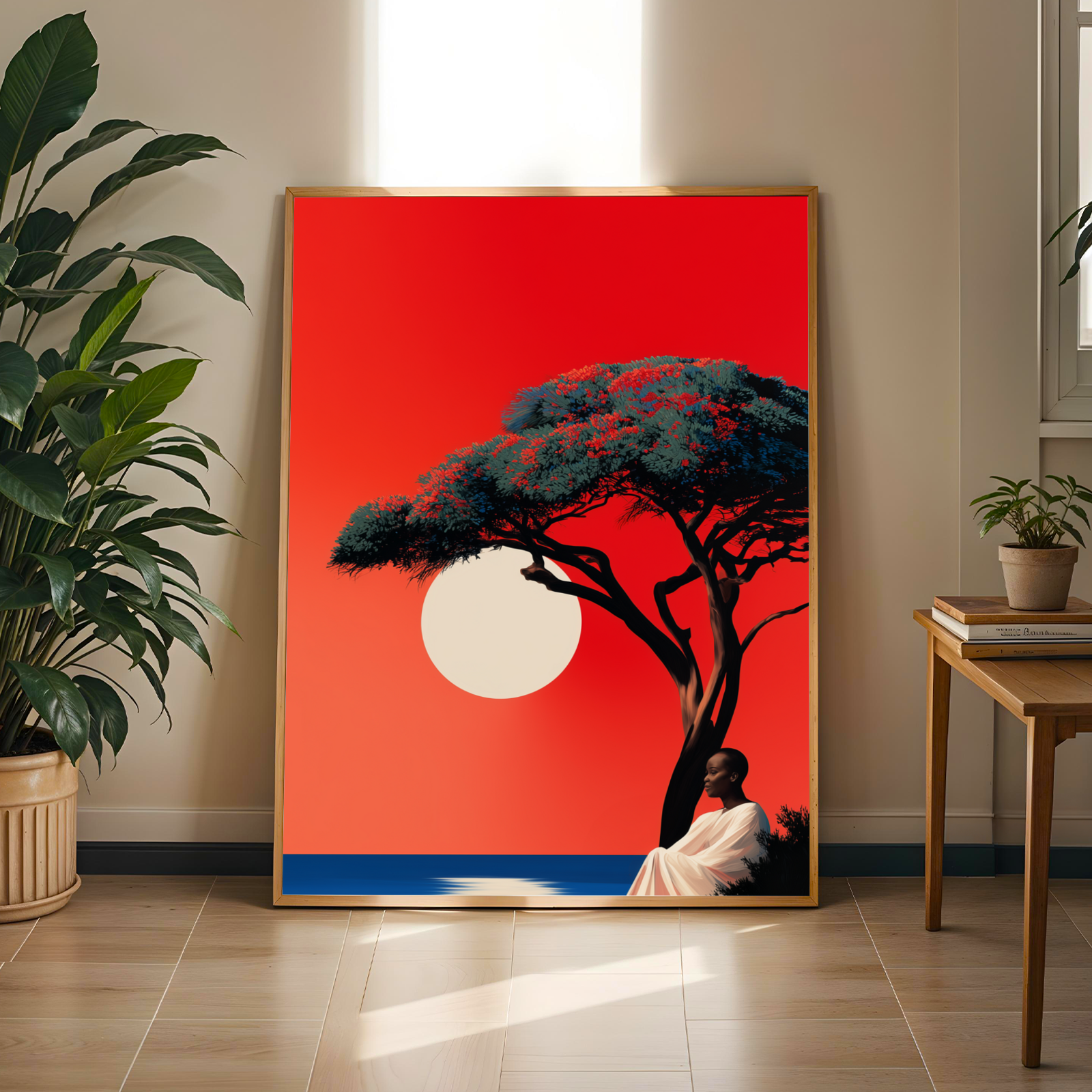 Bold Statement - Modern Afrocentric Wall Art Print Soluna Soul