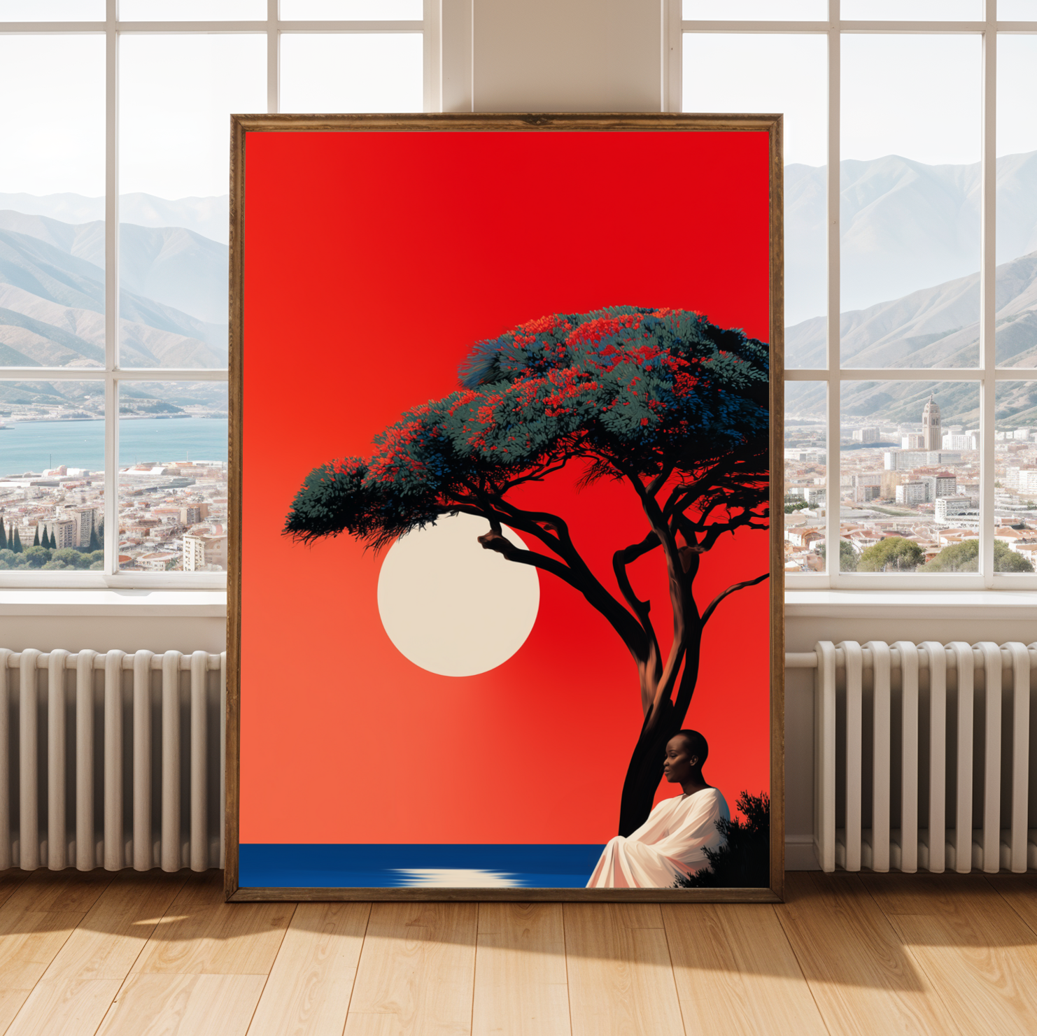 Bold Statement - Modern Afrocentric Wall Art Print Soluna Soul