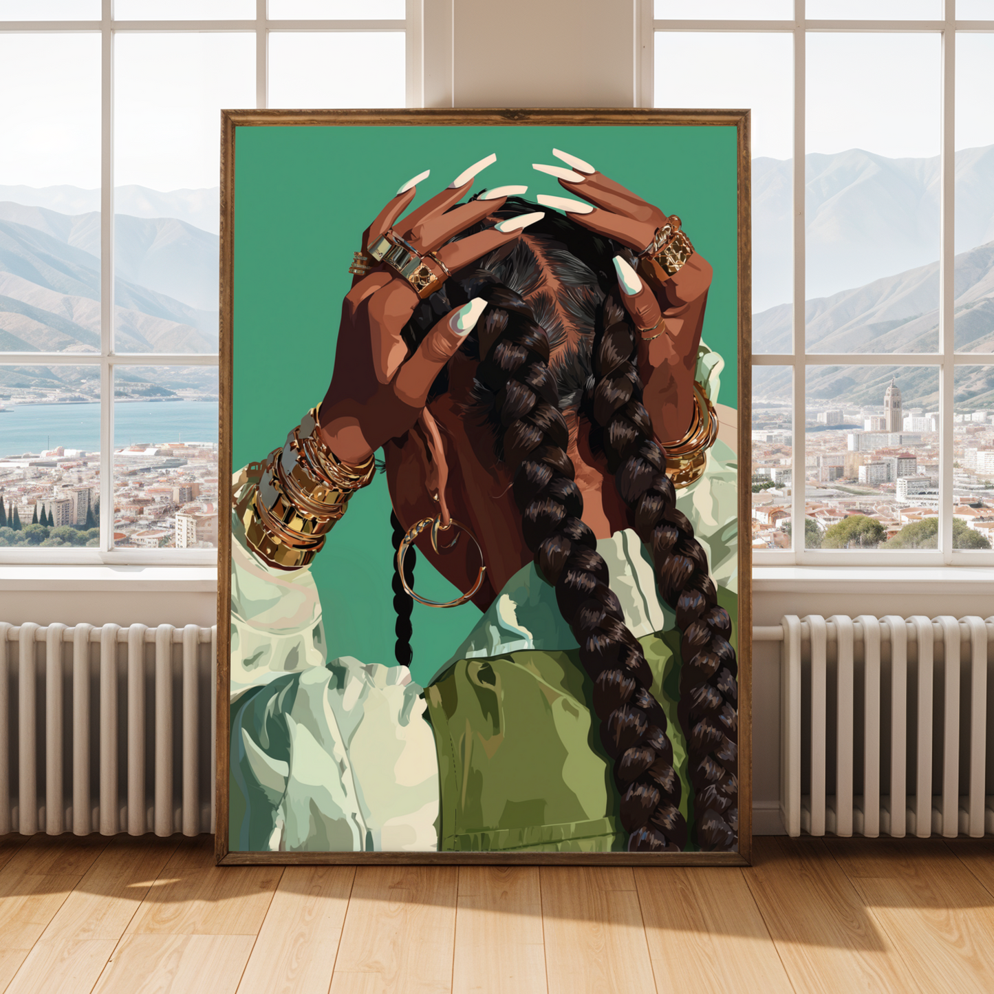 Grace Defined - Elegant Woman Wall Art Print Soluna Soul