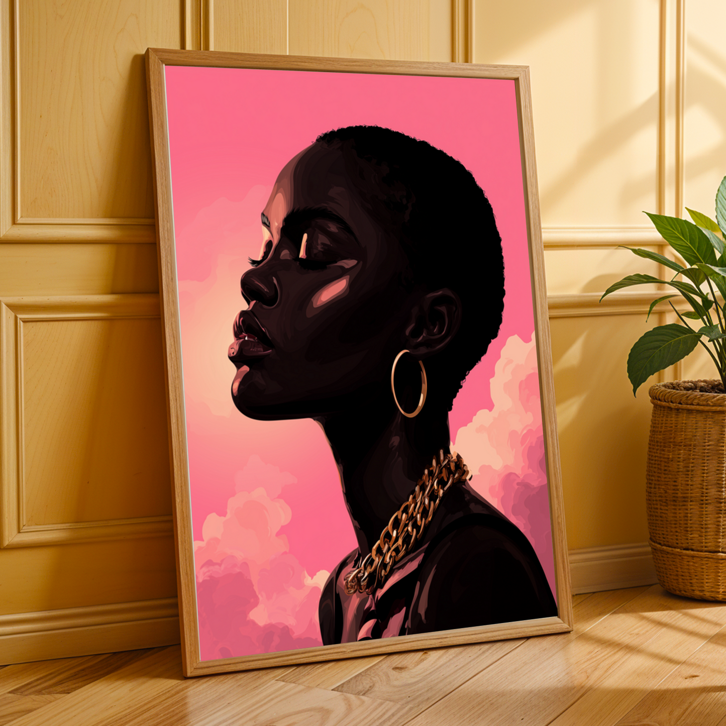 Grace Defined - Elegant Woman Wall Art Print Soluna Soul