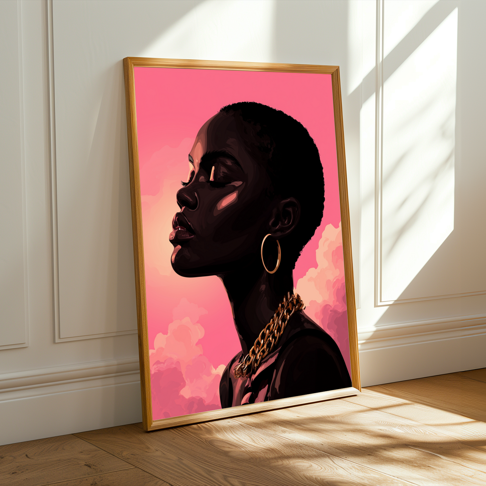 Grace Defined - Elegant Woman Wall Art Print Soluna Soul