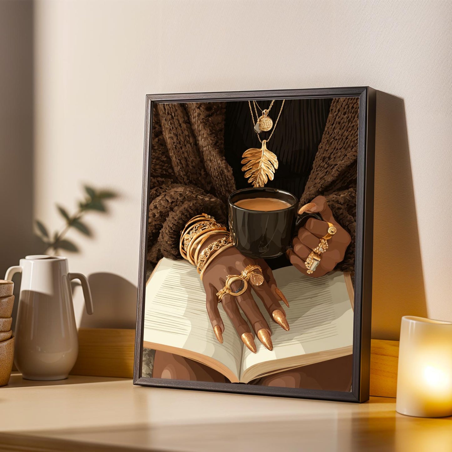 Elegance and Grace Wall Art Print