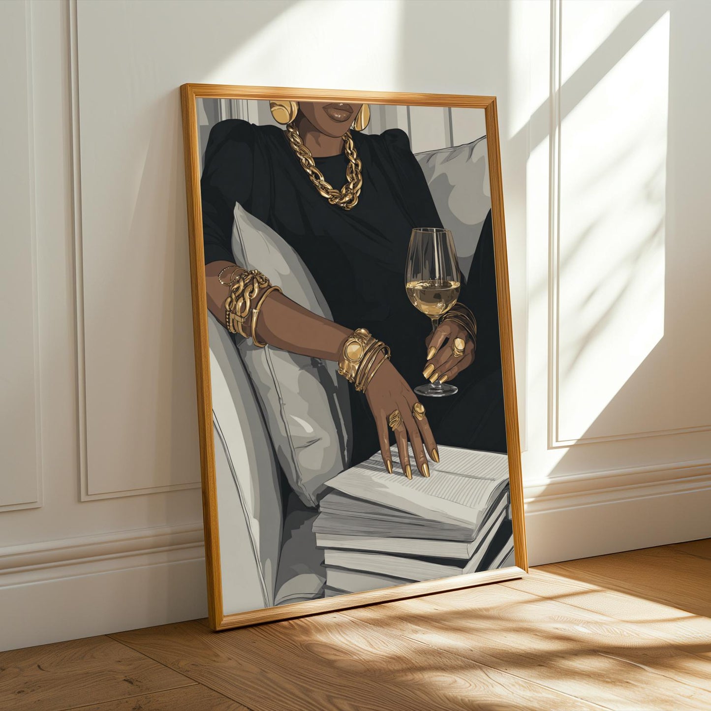 Elegance and Grace Wall Art Print