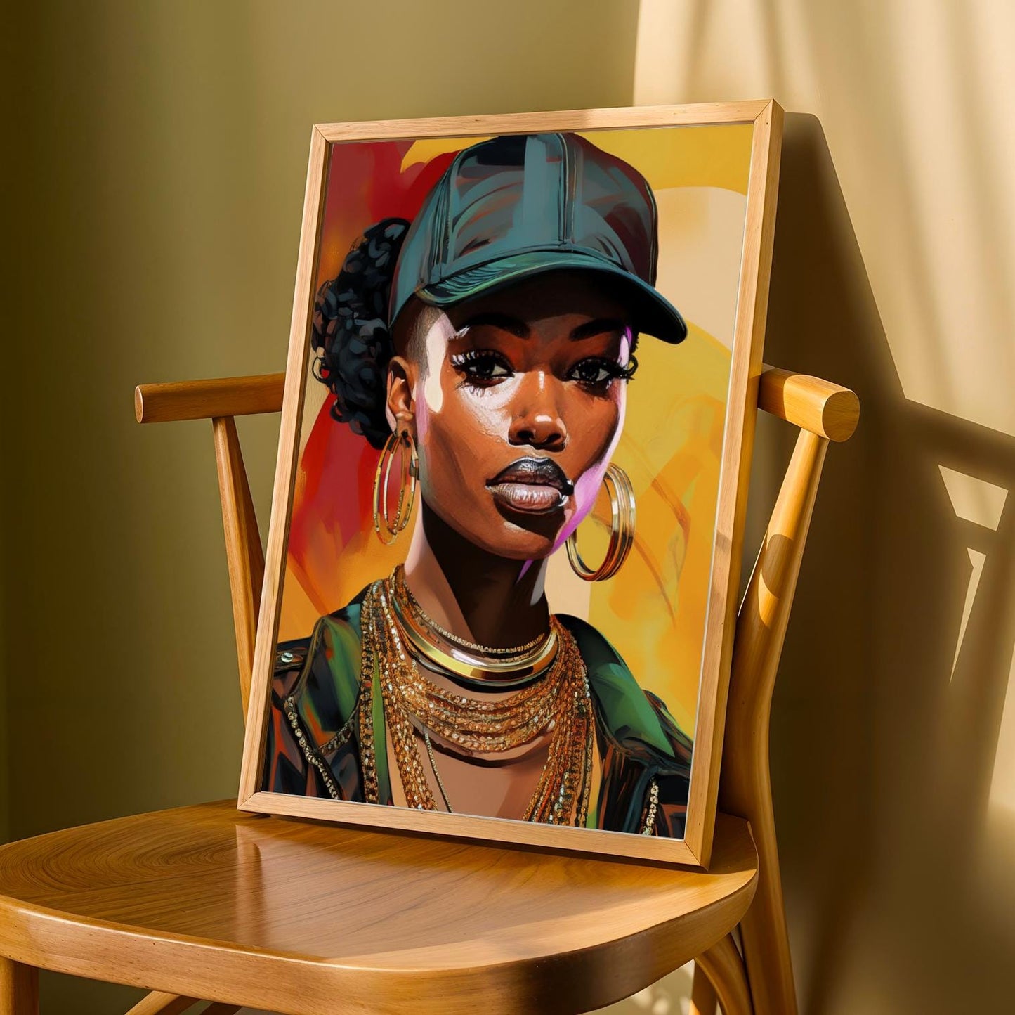 Bold and Confident Wall Art Print