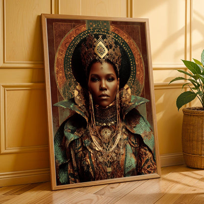 Regal Figure Art Wall Art Print