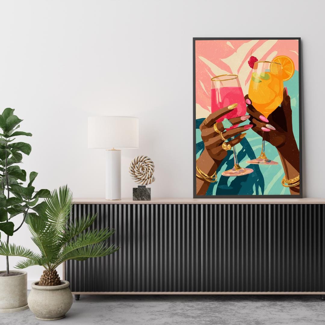 Cheers Cocktail Digital Download