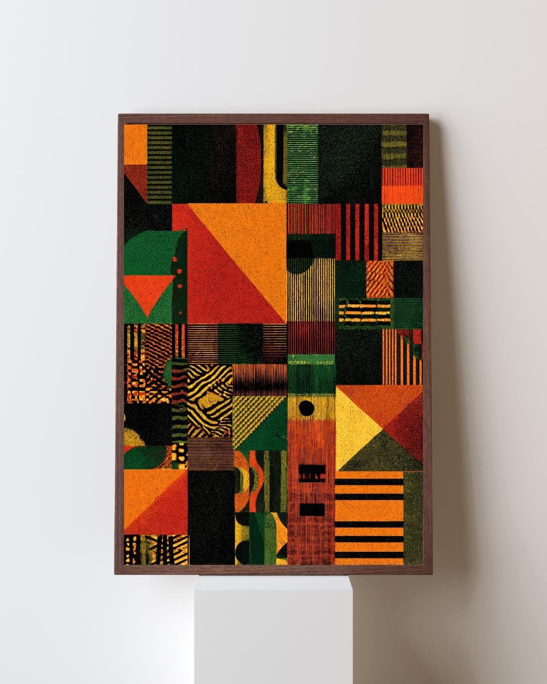 African Beauty Wall Art Print