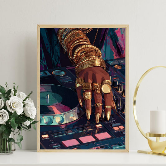 DJ Wall Art Print