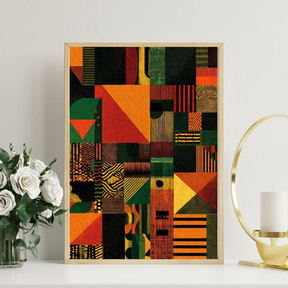 African Beauty Wall Art Print