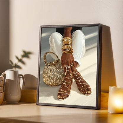 Elegance and Grace Wall Art Print