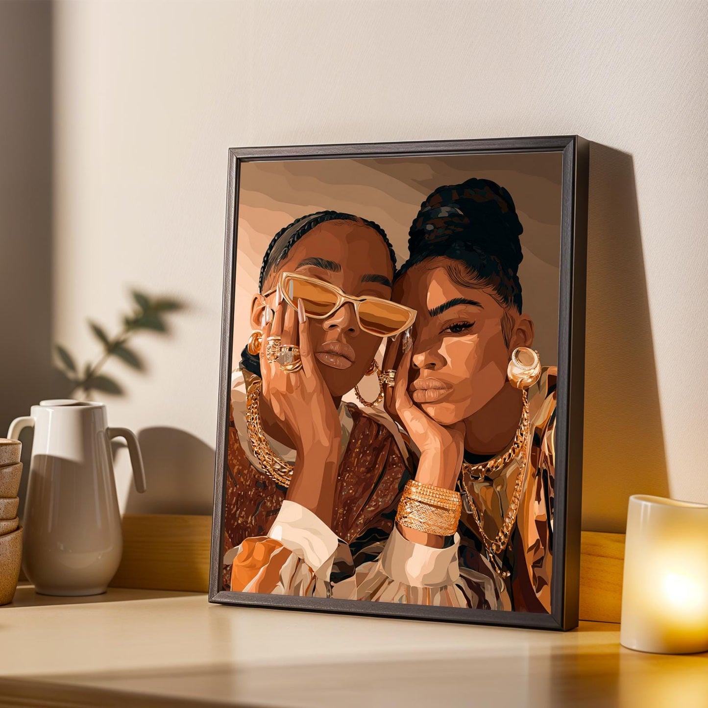 Elegance and Grace Wall Art Print