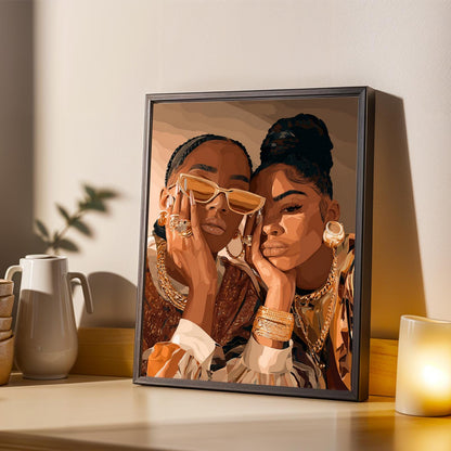 Elegance and Grace Wall Art Print