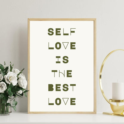 "Affirmation Series"  Motivational Wall Art Print
