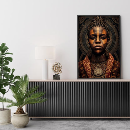 Regal Warrior Wall Art Print