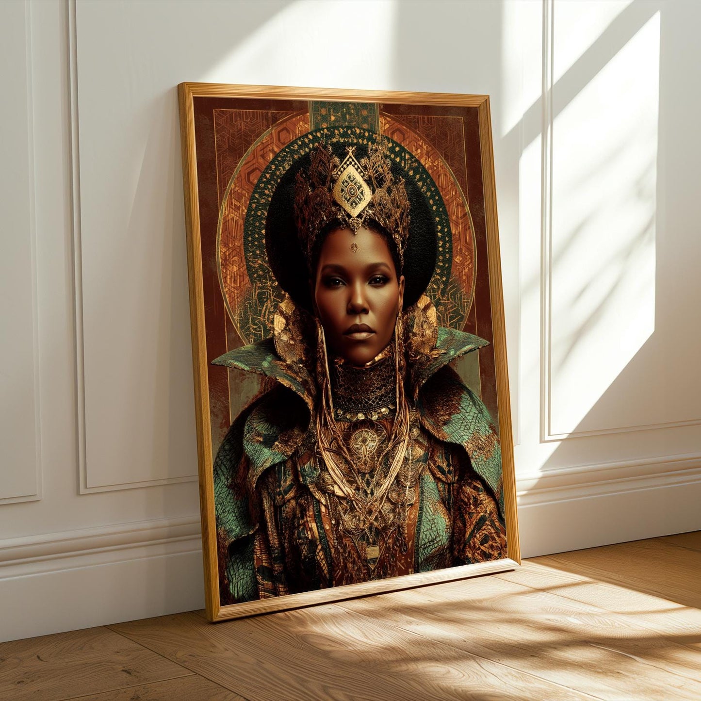 Regal Figure Art Wall Art Print