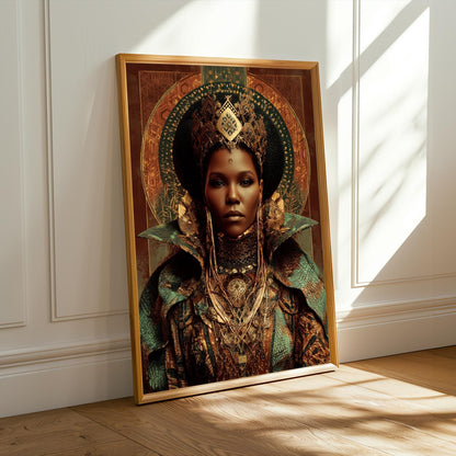 Regal Figure Art Wall Art Print