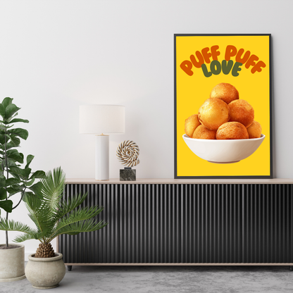 Puff Puff Love Wall Art Print