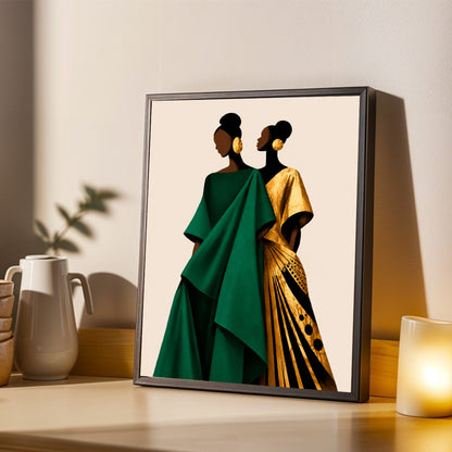 Sisters in Emerald Gold Soluna Soul