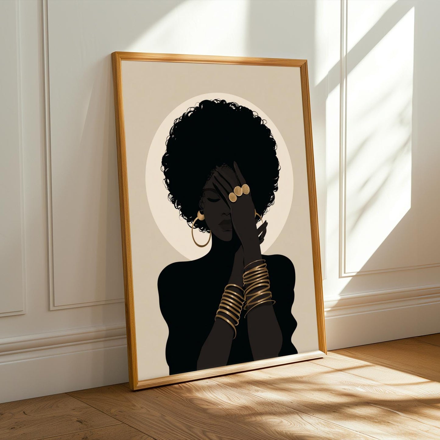 Grace Defined - Elegant Woman Wall Art Print