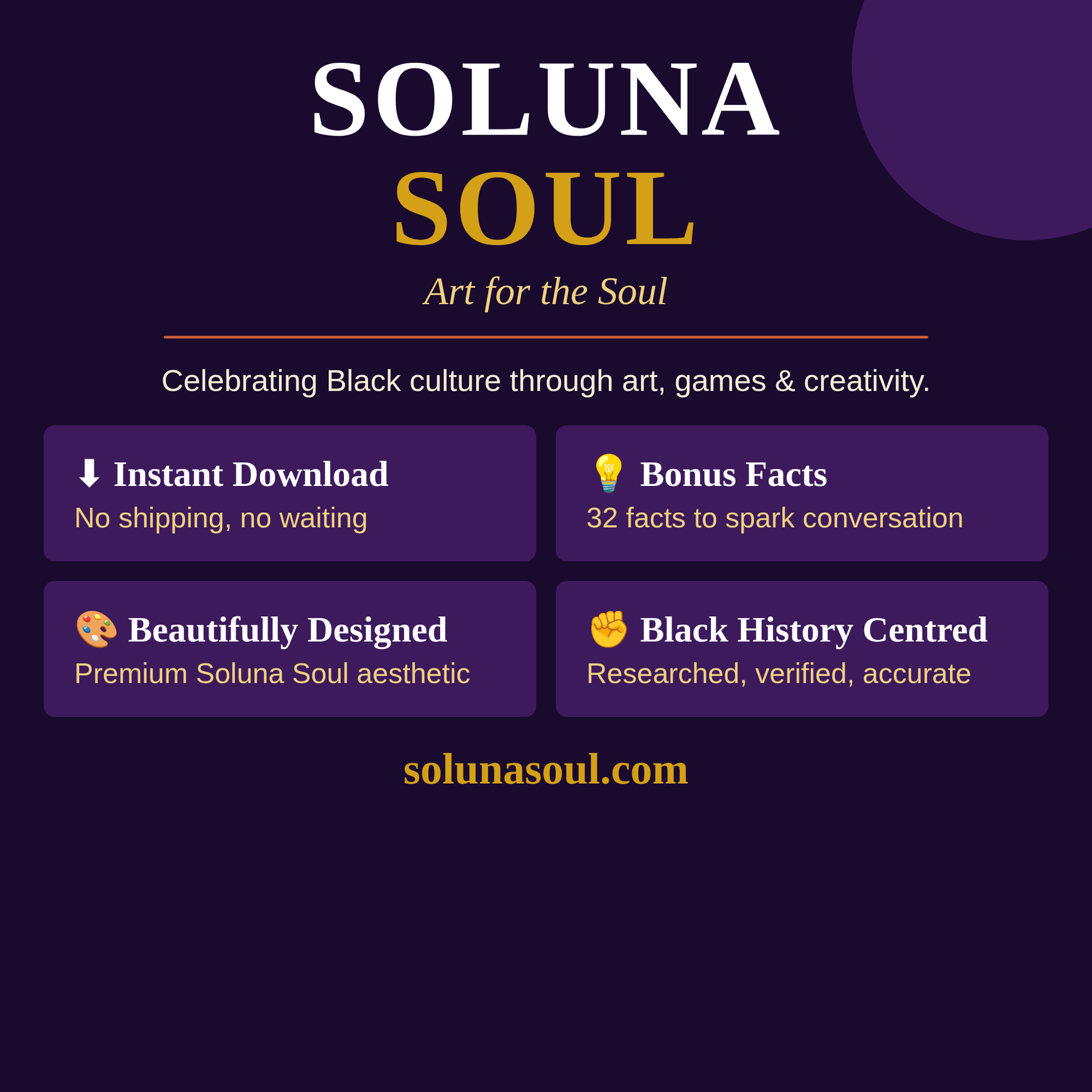 Black History Milestones Quiz | African American PowerPoint Trivia Soluna Soul