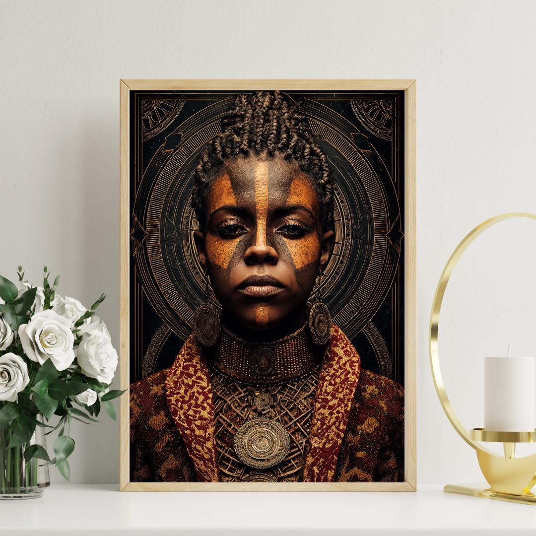 Regal Warrior Wall Art Print