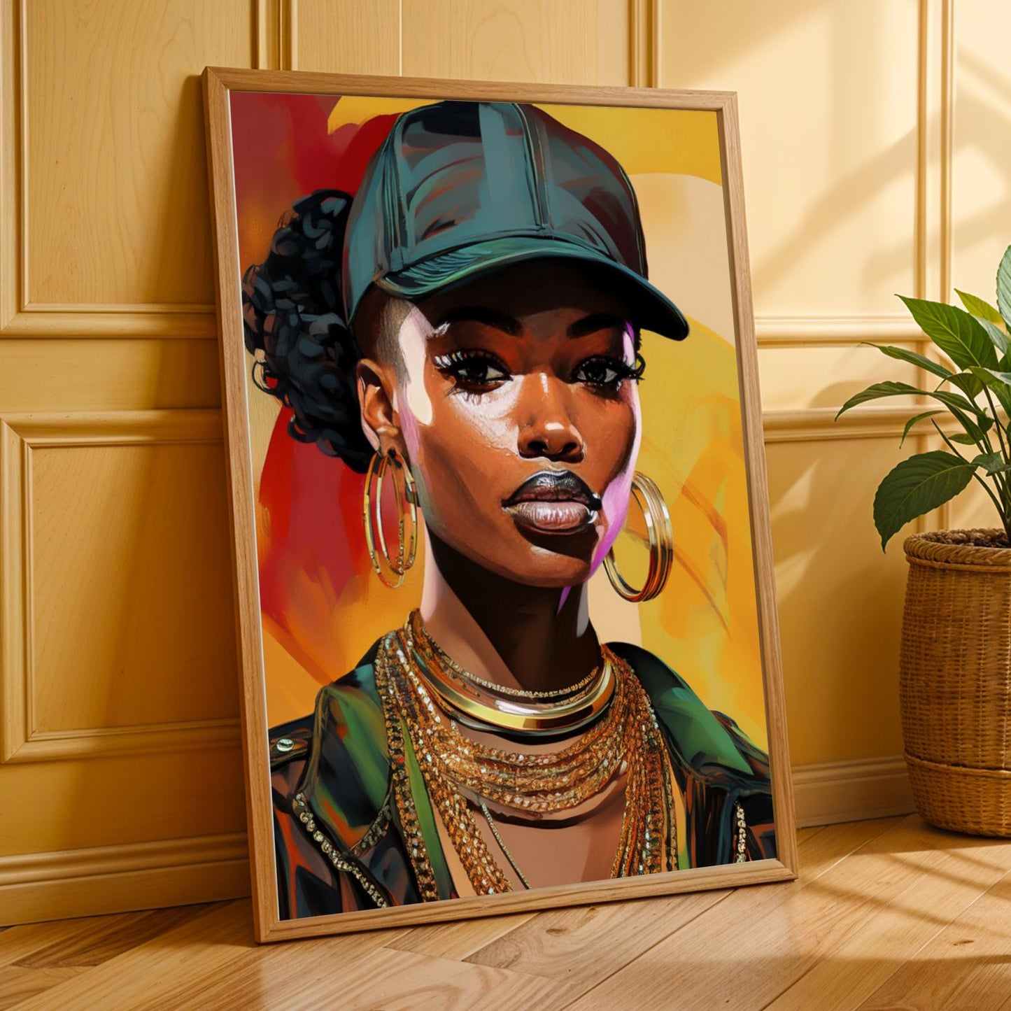 Bold and Confident Wall Art Print