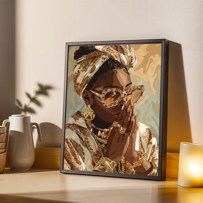 Elegance and Grace Wall Art Print