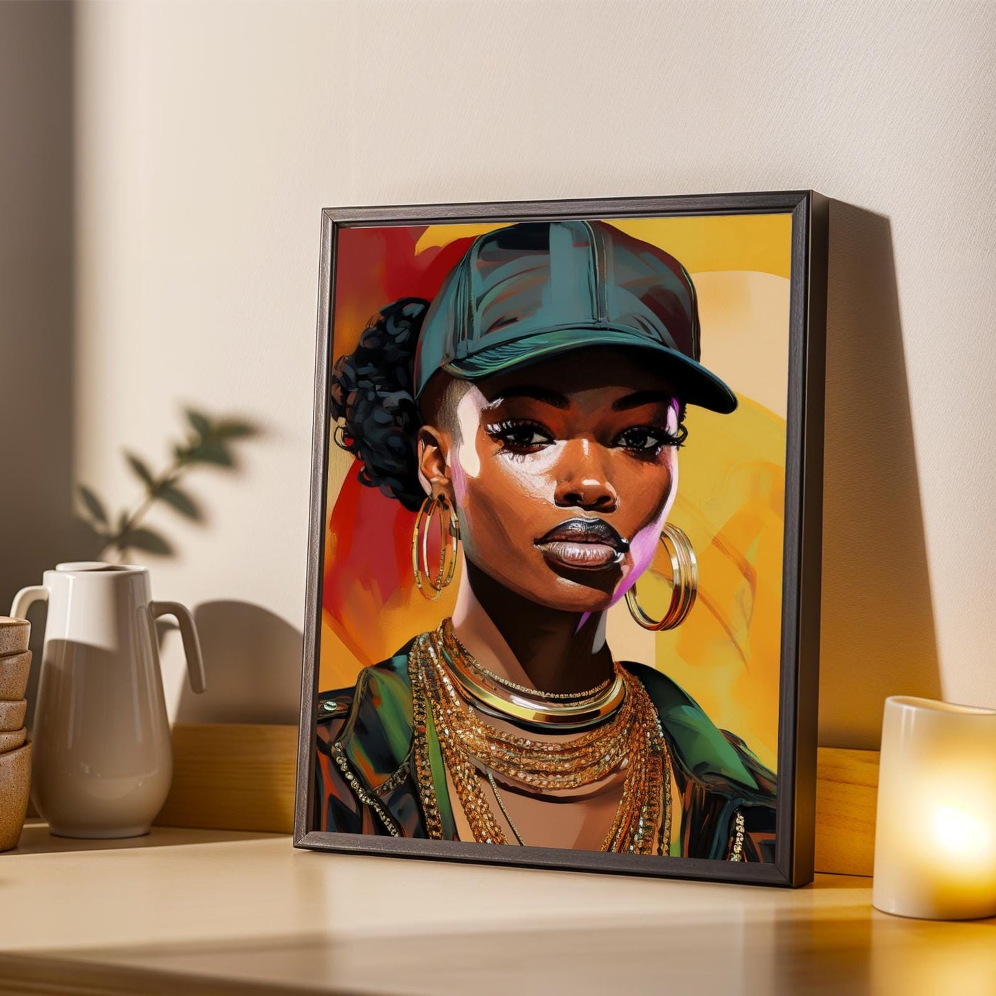 Bold and Confident Wall Art Print