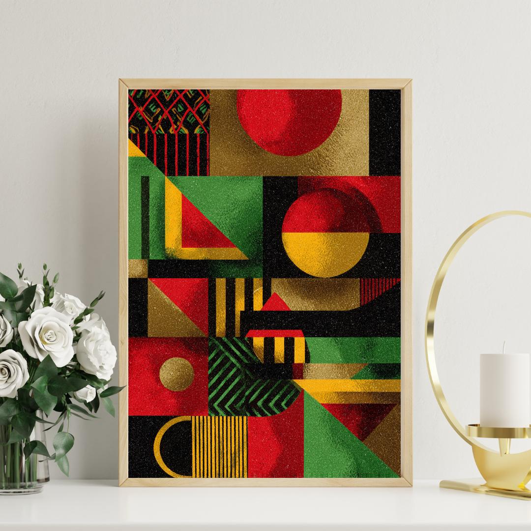 Afrocentric Abstract Digital Download