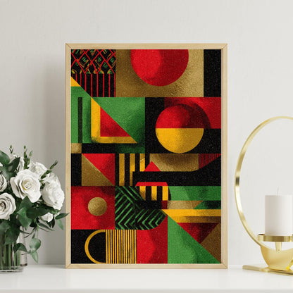 Afrocentric Abstract Digital Download