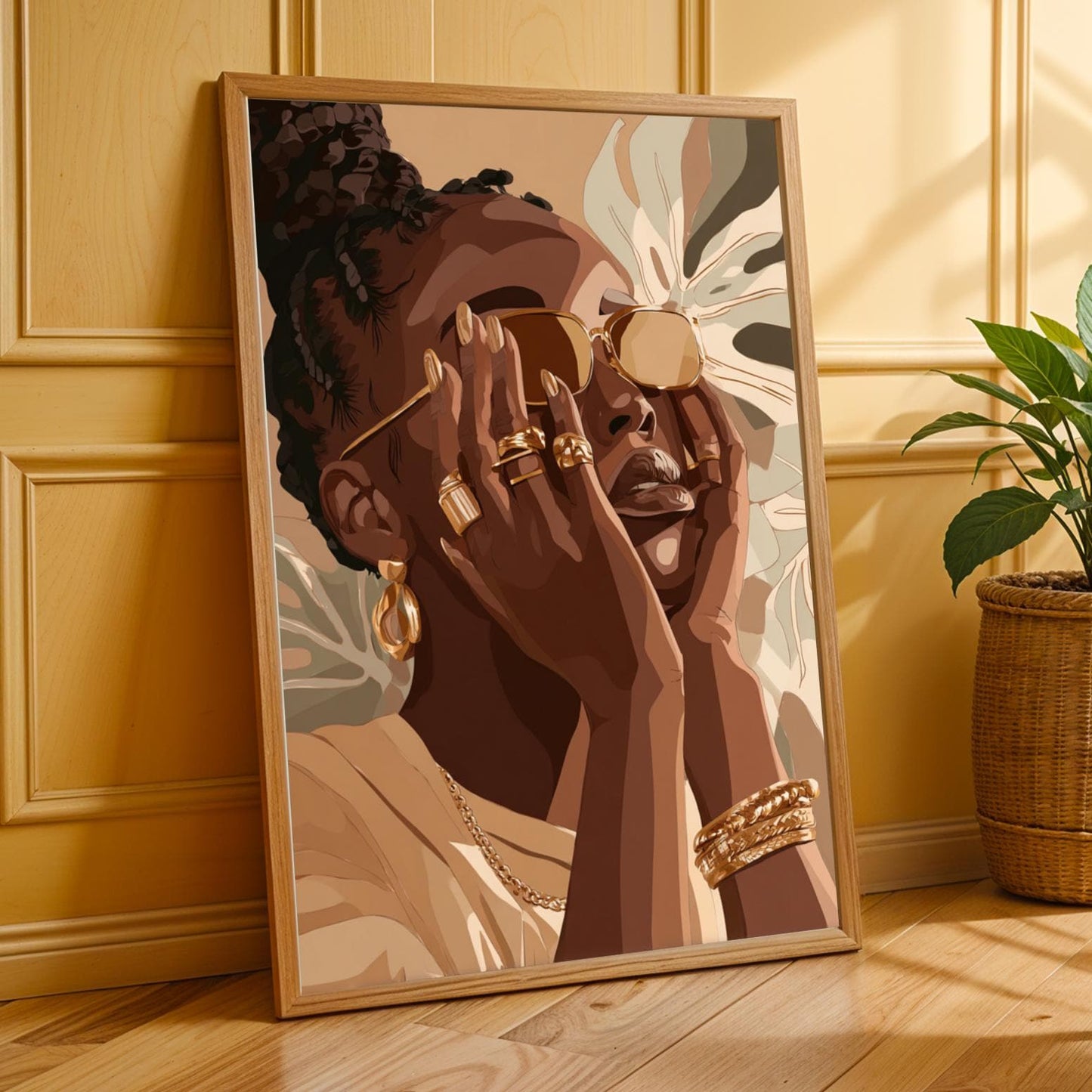 Grace Defined - Elegant Woman Wall Art Print