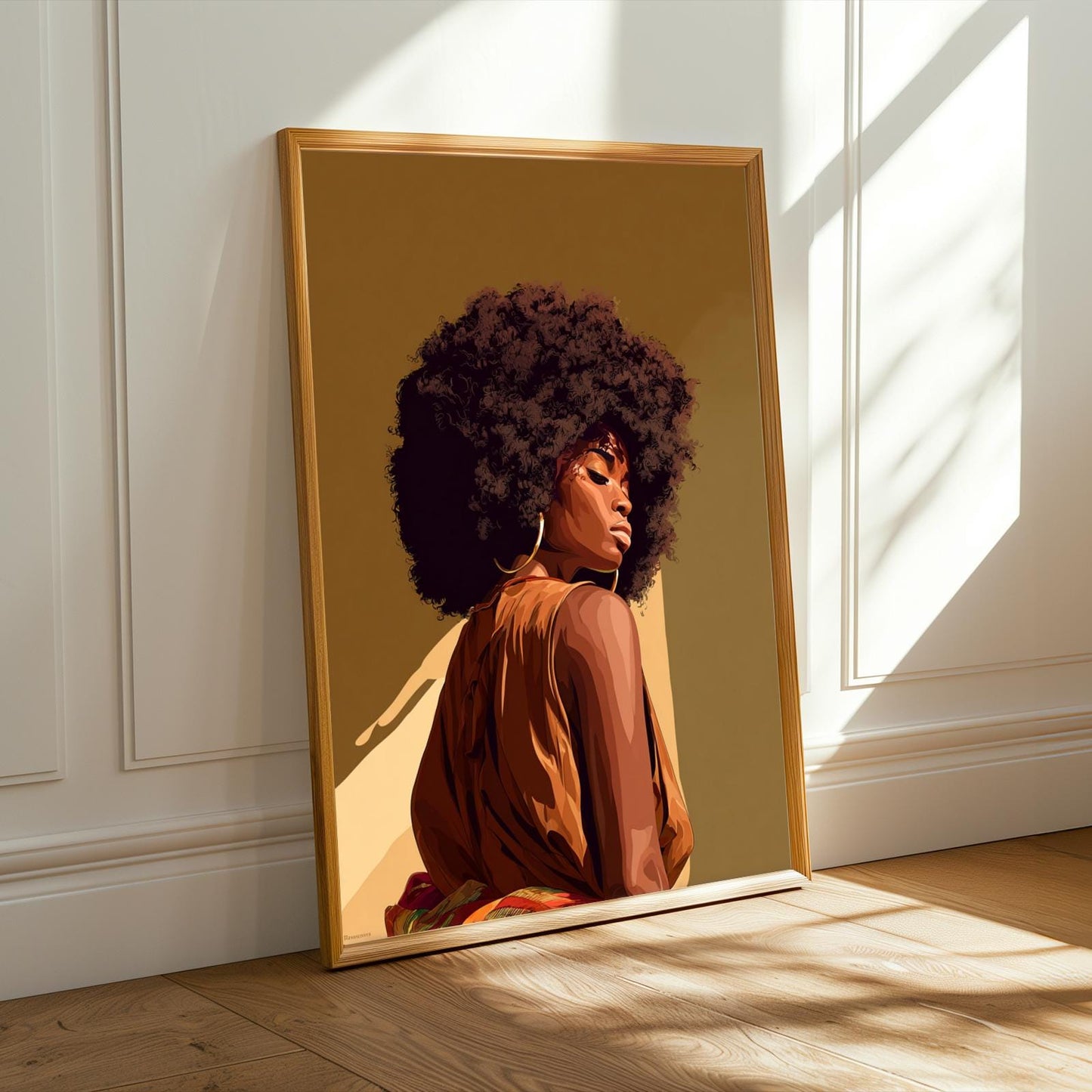 Grace Defined - Elegant Woman Wall Art Print