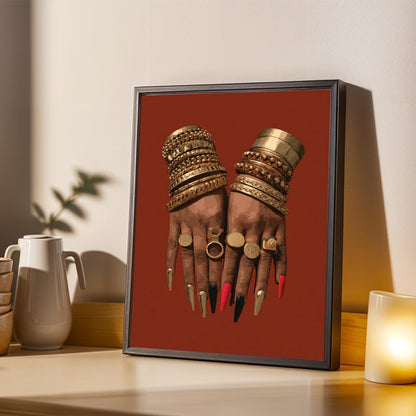 Elegance and Grace Wall Art Print