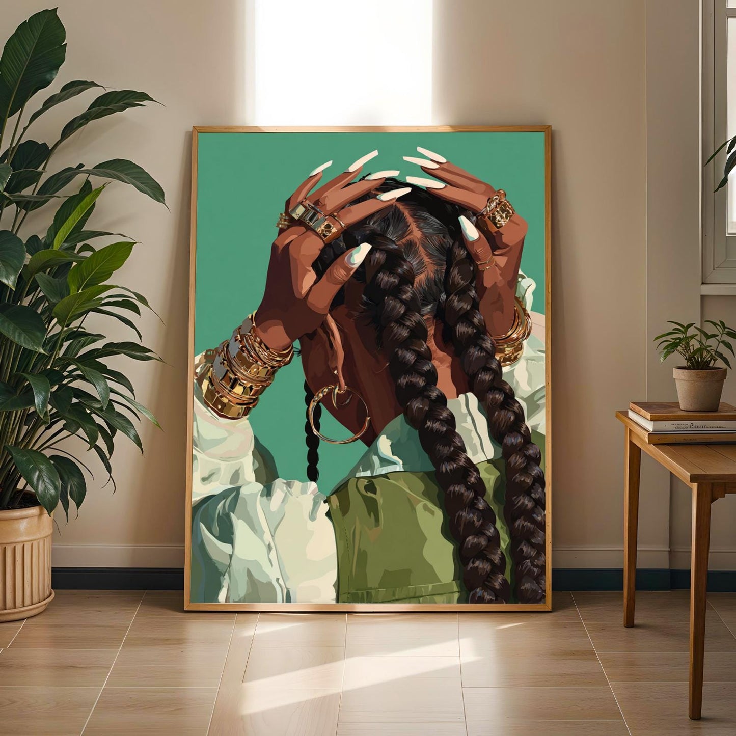 Grace Defined - Elegant Woman Wall Art Print