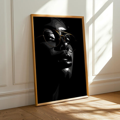 Grace Defined - Elegant Woman Wall Art Print