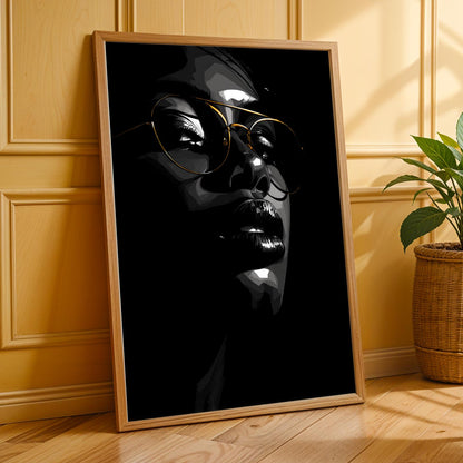 Grace Defined - Elegant Woman Wall Art Print